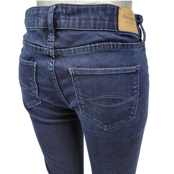 Abercrombie and Fitch Dark Wash Skinny Jeans Size 4 - Picture 9 of 9